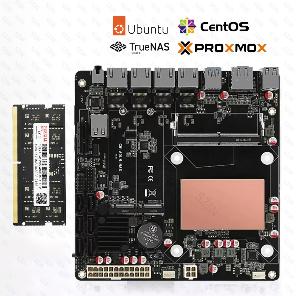 Motherboard ITX N150 Set Nas A - Nas Motherboard 8 Sata Mini Itx ulasan dan harga