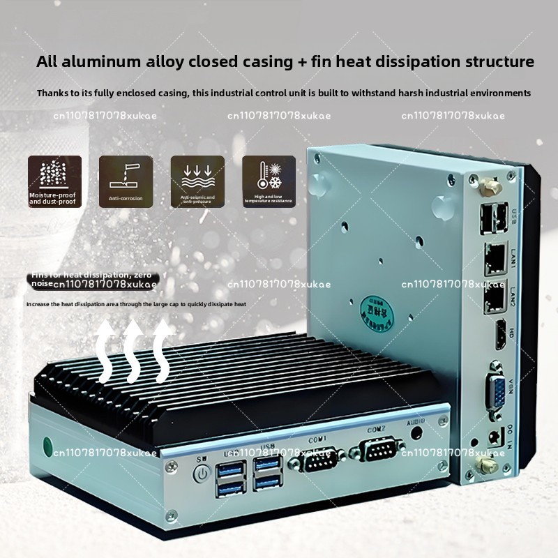 PC Industri Mini - Quad-Core N - Fanless Industrial Pc Rs485 Core I7 ulasan dan harga