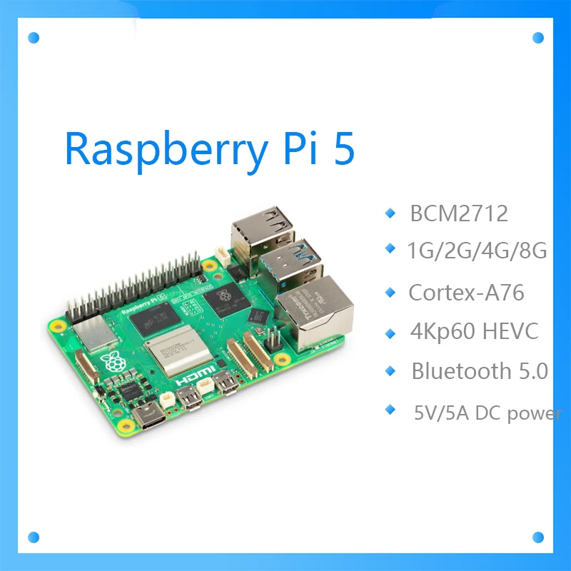 Raspberry Pi 5 Resmi Asli Cort - Raspberry Pi 5 8Gb Board ulasan dan harga